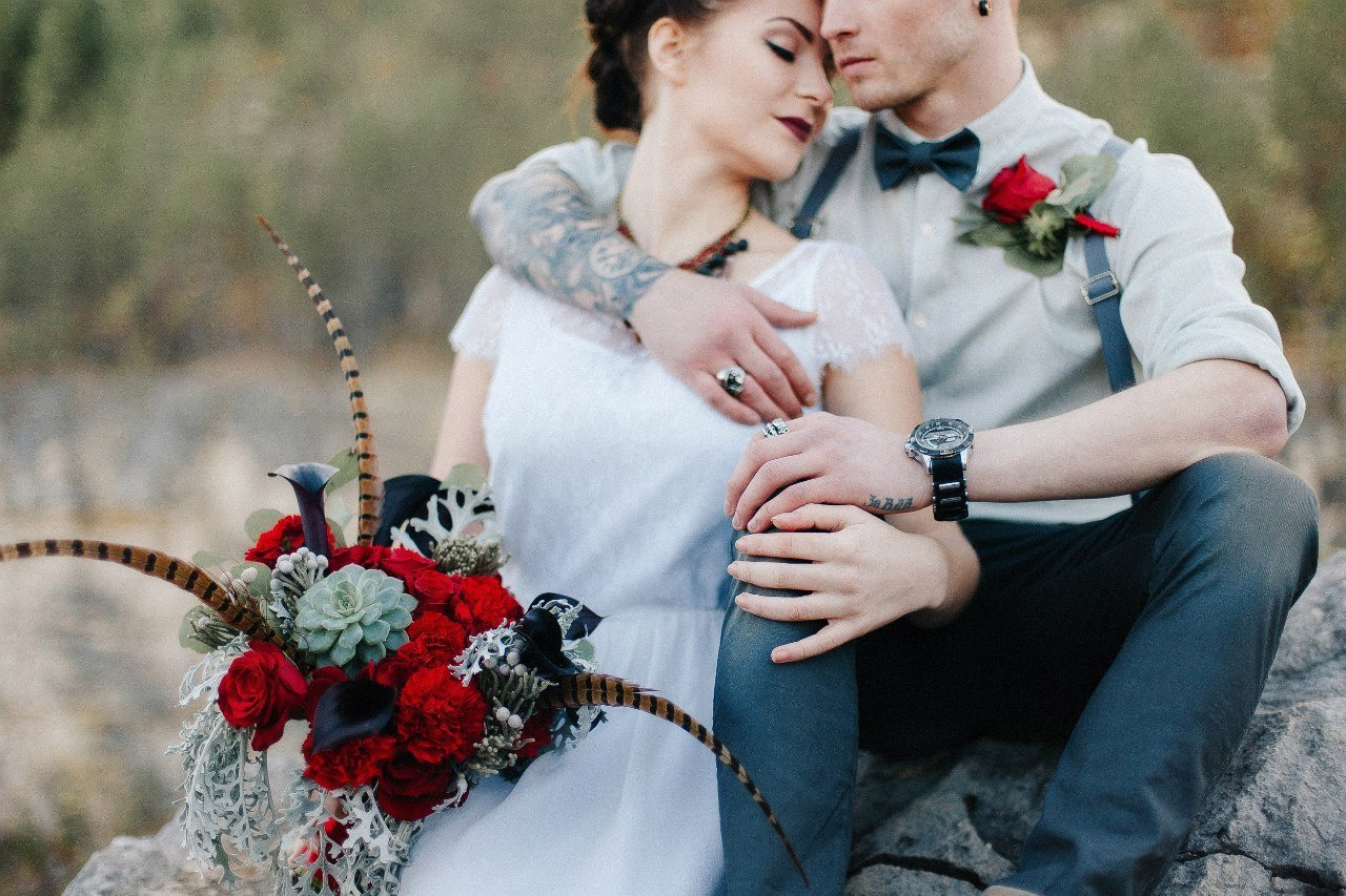 Mountain Wedding. Свадебный фотограф Аня Милграм