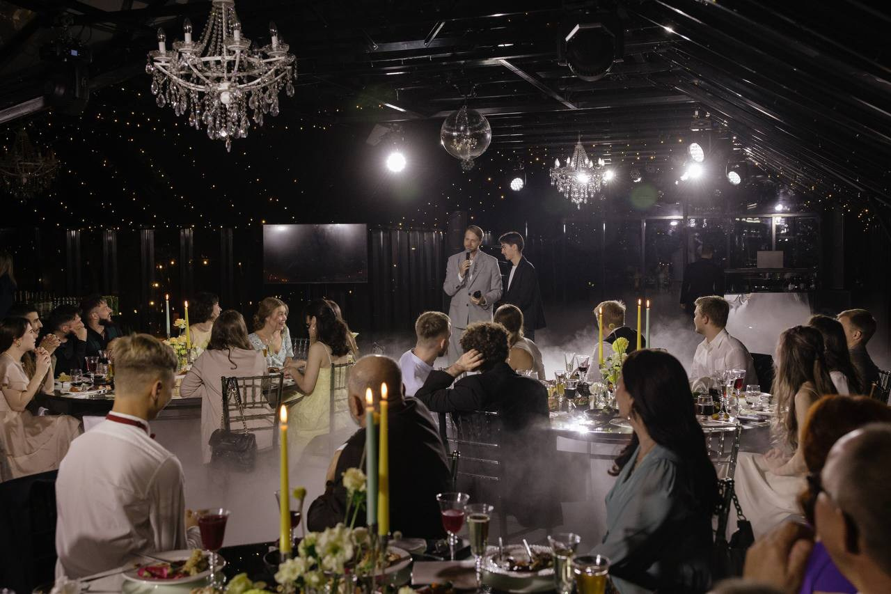 Ведущий Тарачанов. Подрядчики и друзья сети свадебных площадок House for wedding