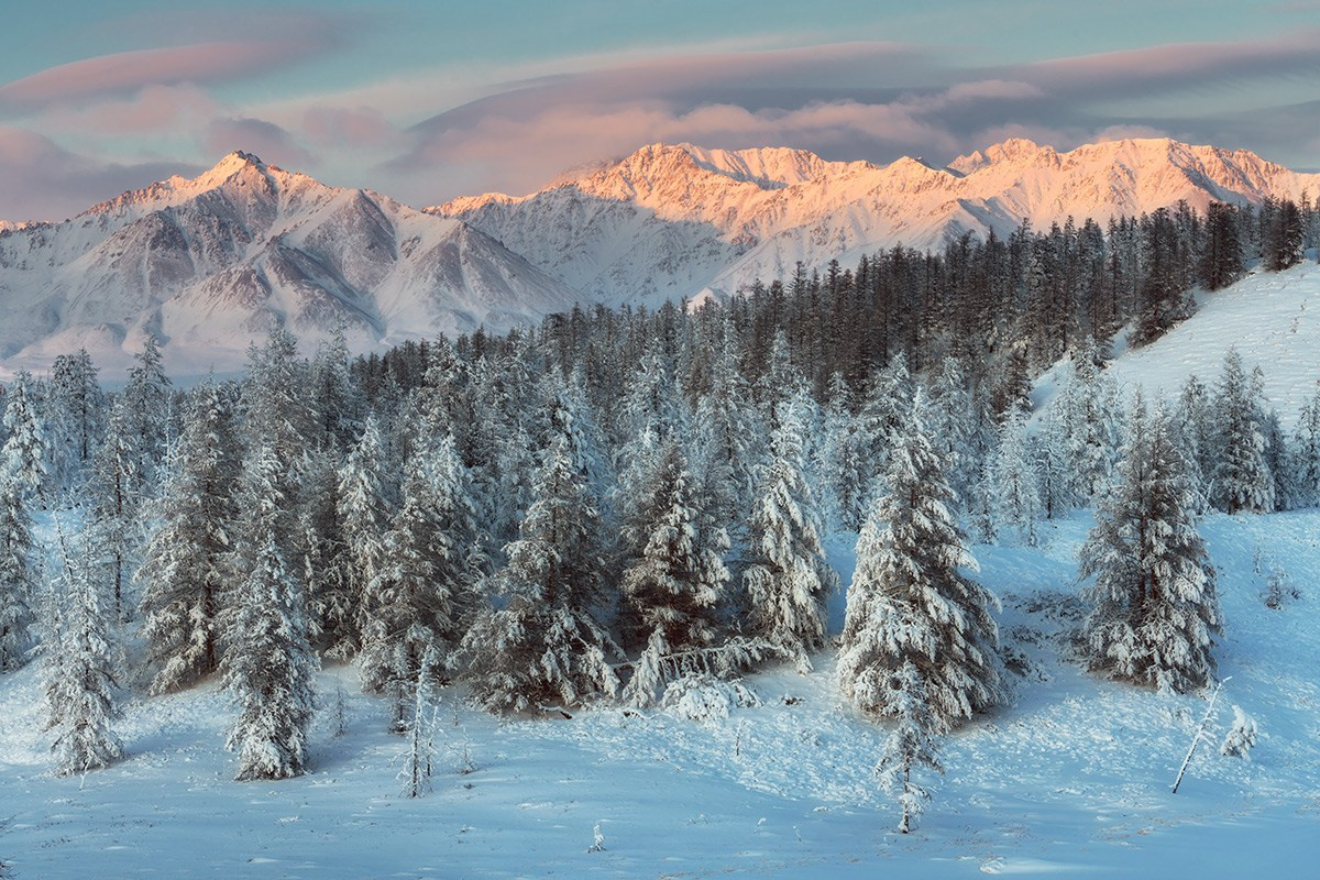 Фототур по заявкам в горы Черского зимой