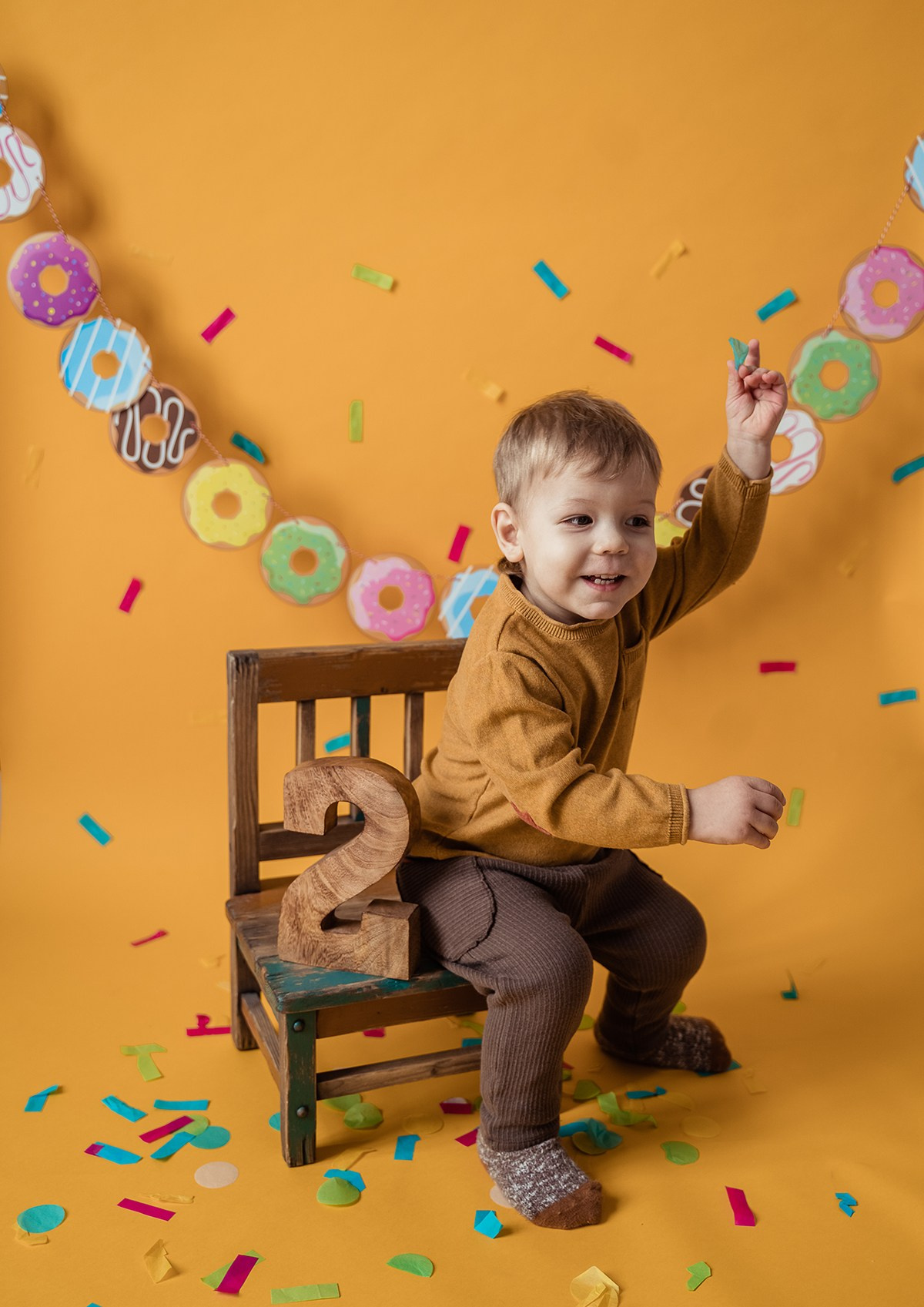 Фотосессия дня рождения в студии