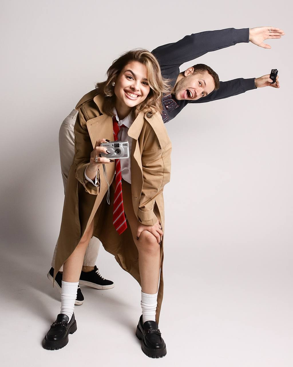 Белая циклорама в Парк Хаусе. Self-portrait studio in Samara