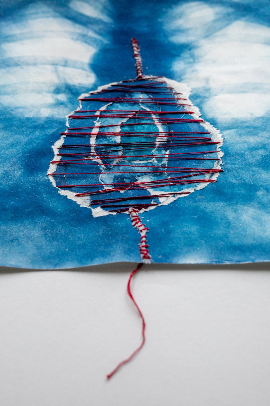CYANOTYPE. CONTEMPORARY ARTIST OLGA ANDRIYASH