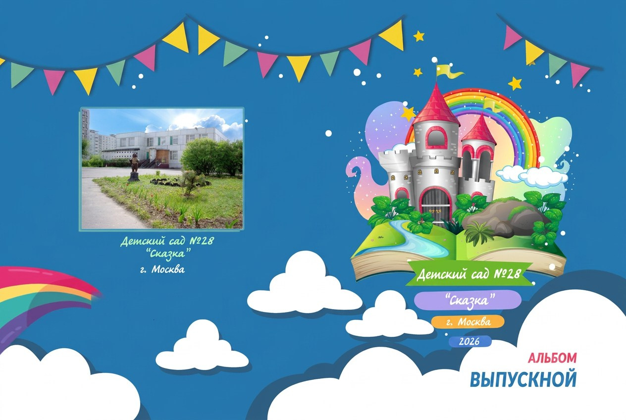 Альбом для детского сада. Москва и Московская область