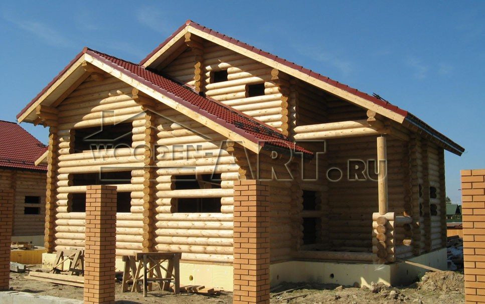 «Малые вяземы» 206 кв. м. Проекты деревянных домов