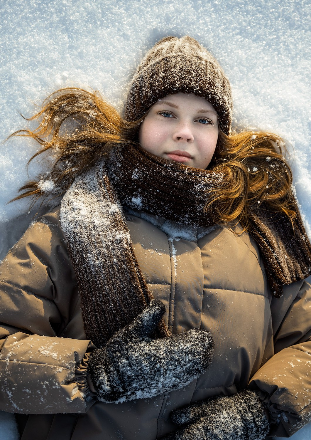 Зимняя фотосессия. Портретный фотограф в Костроме Наталия Клевинскас