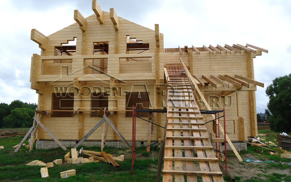 «Прохорово» 299 кв. м. Проекты деревянных домов