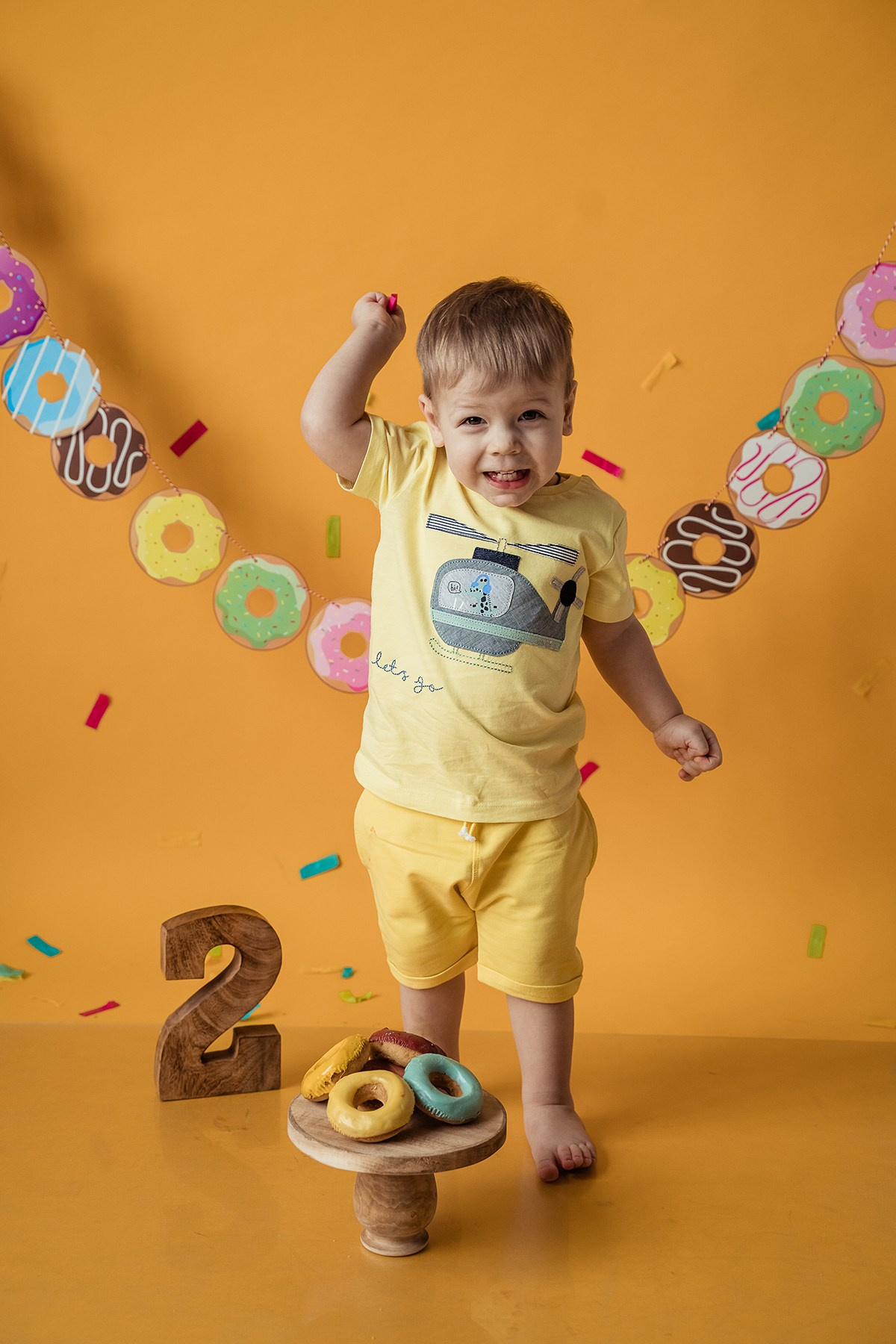 Фотосессия дня рождения в студии