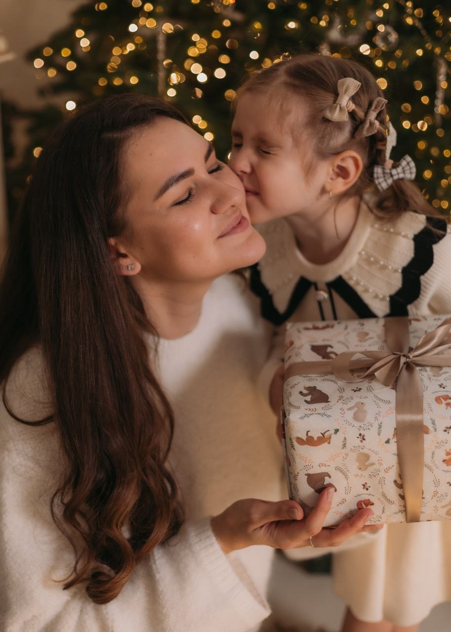 Новогодняя фотосессия семейная в Мытищах. Фотостудия «Птичка» Мытищи,