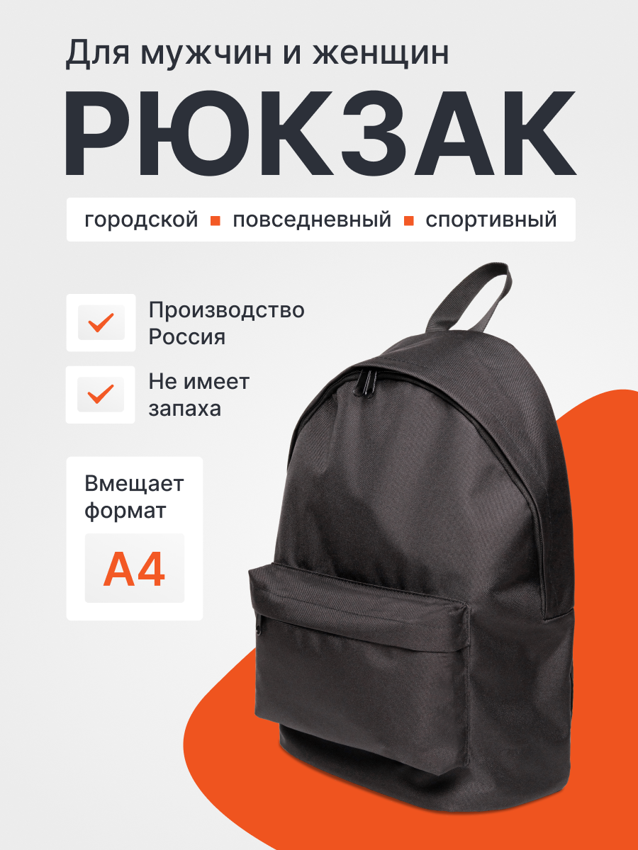 Карточка • Рюкзак. Дизайн для маркетплейсов • Наталья Верютина