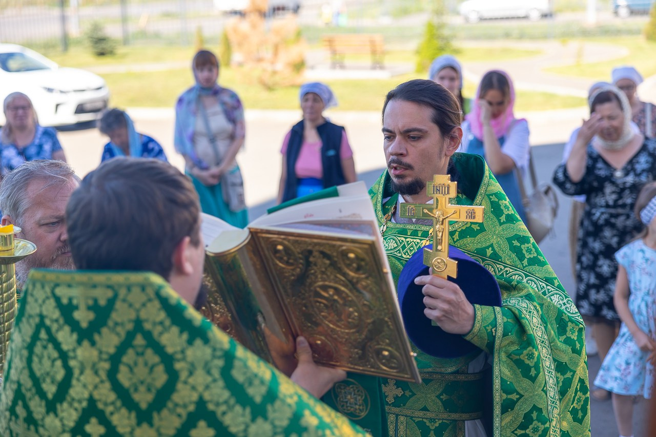 Малый престольный праздник храма. Саратовское Северо-Западное благочиние