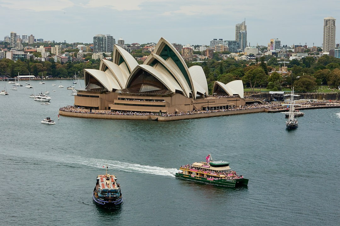 Australia Day Ferrython. Maria Poleshchuk, commercial photographer in Sydney
