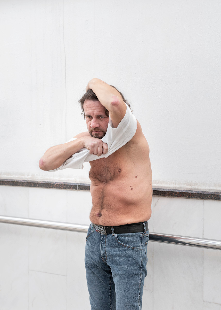 ◽ LOCKER ROOM / photo, drawings. Elena Anosova is an award-winning visual artist