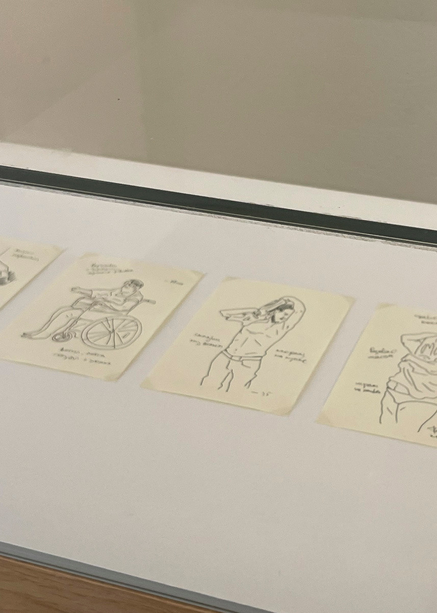 ◽ LOCKER ROOM / photo, drawings. Elena Anosova is an award-winning visual artist