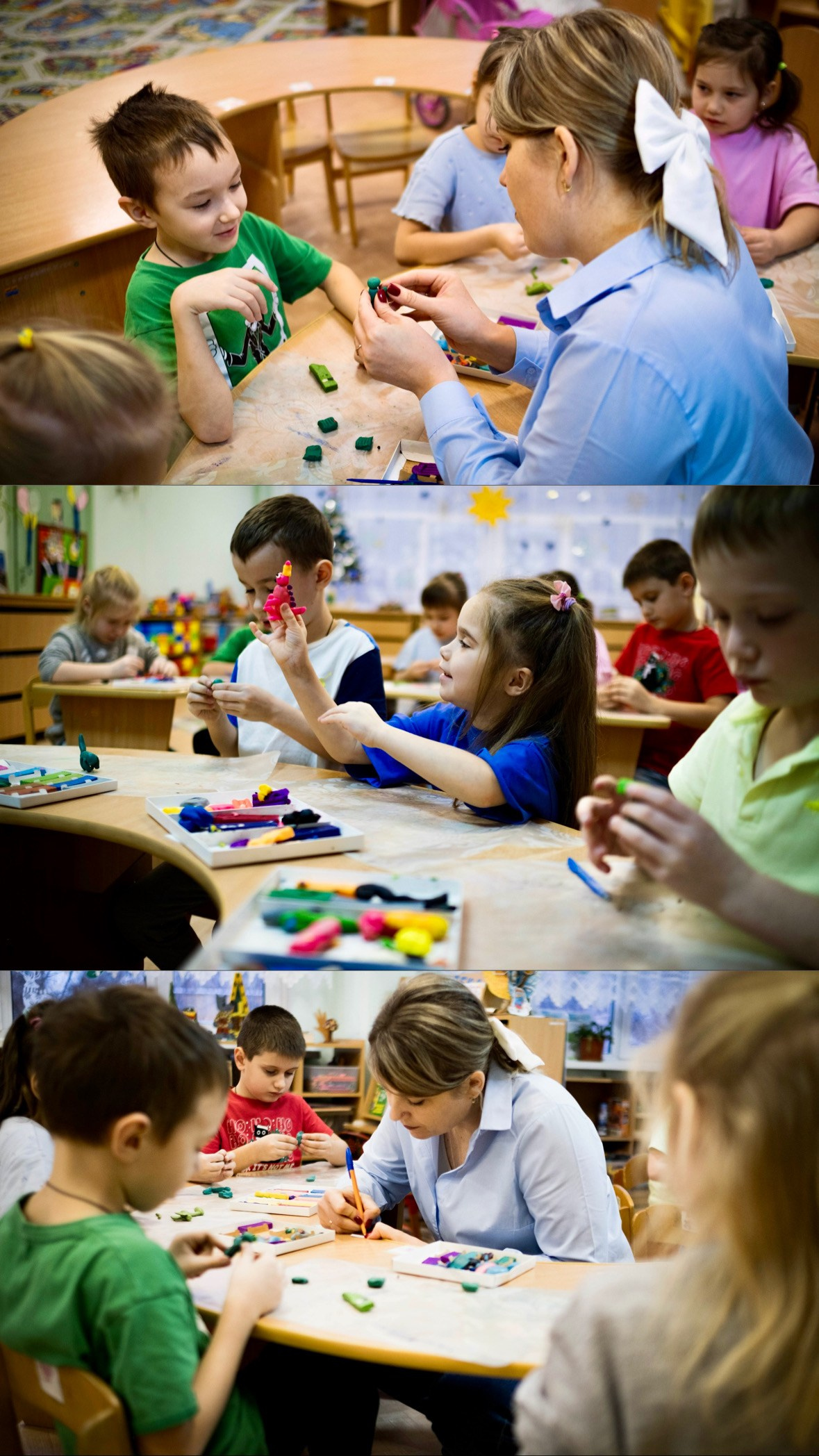 Репортажная съёмка в детском саду. Семейный фотограф в Санкт-Петербурге Дарья Косянчук