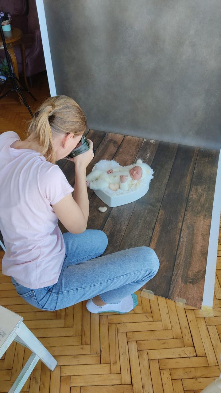 Newborn photoshooting. Professional family and children’s photographer in Izmir Irina Eron