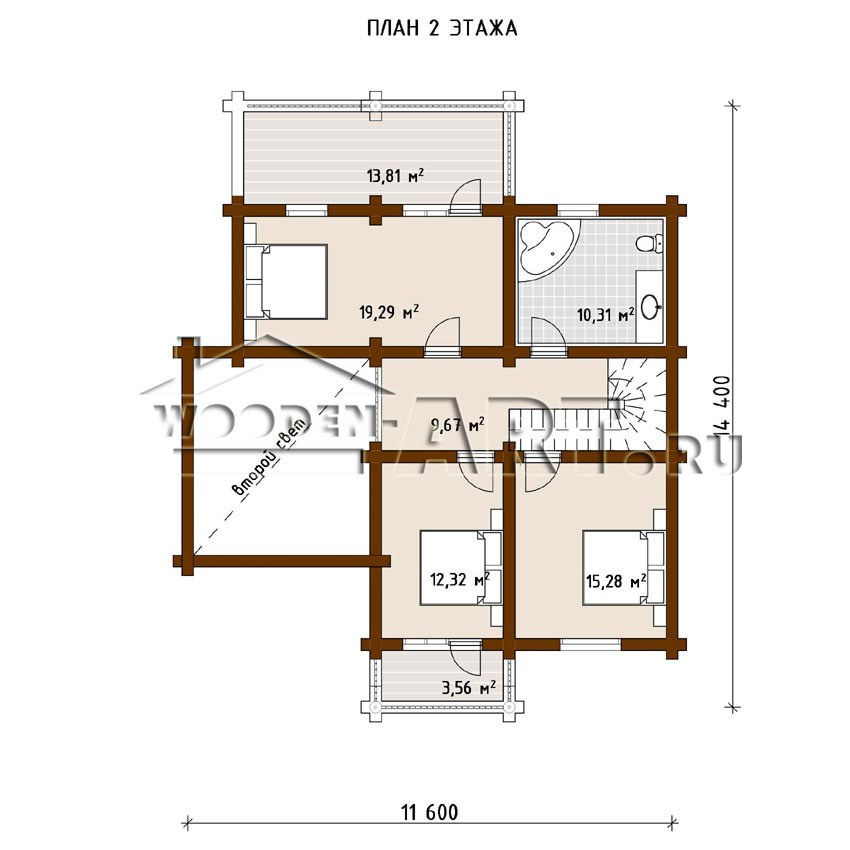 «Слободище» 257 кв. м. Проекты деревянных домов