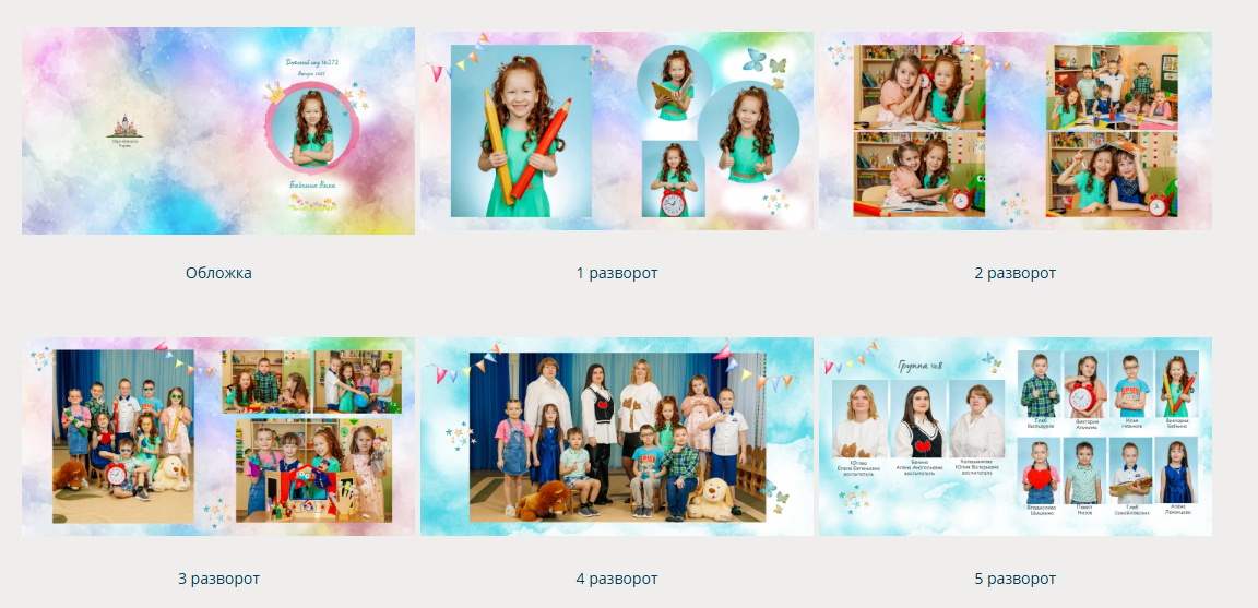 Фотокнига 5 разворотов 20*30 см. Семейный фотограф в Перми Ольга Гилева. Выпускные альбомы