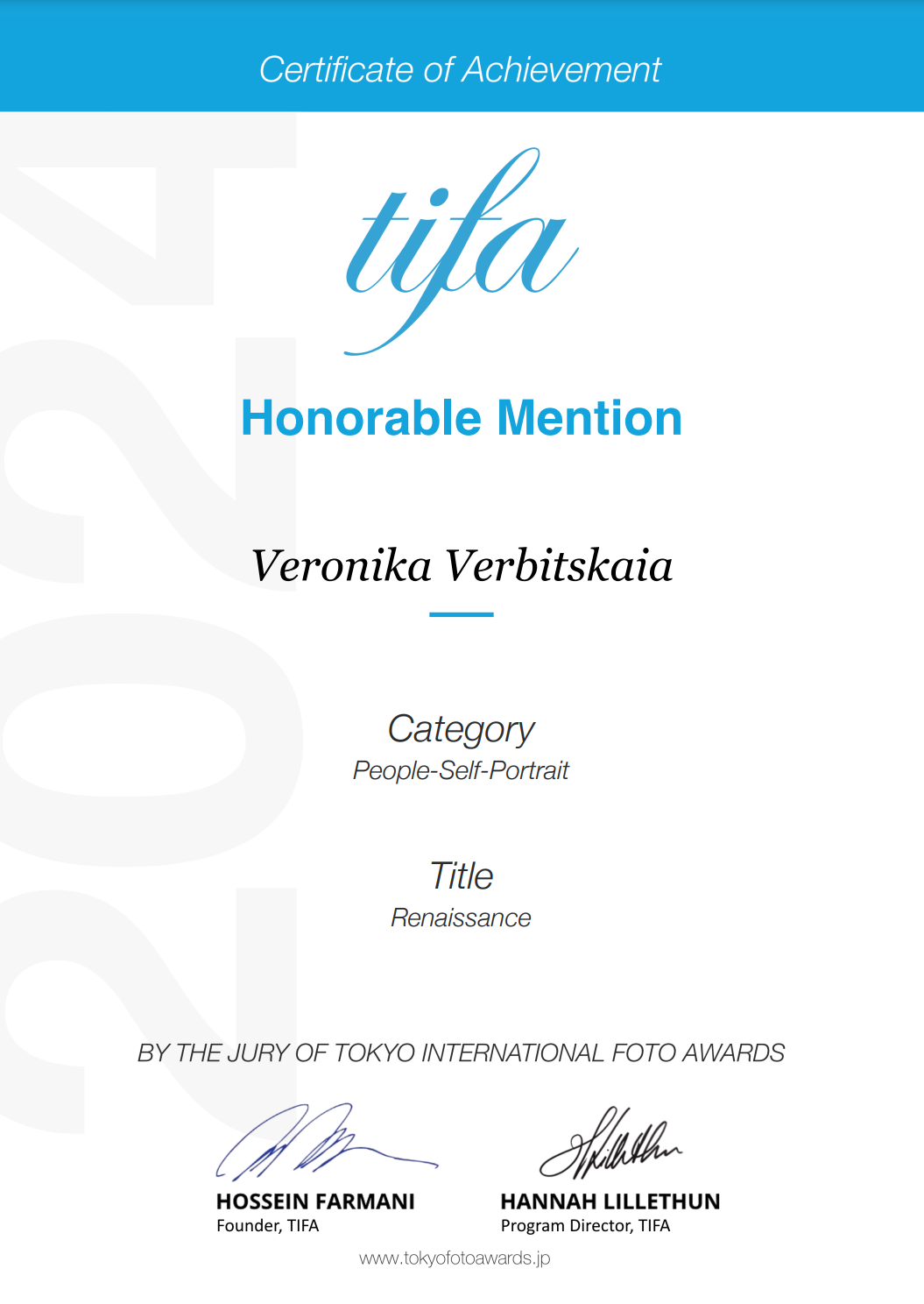 Veronika Verbitskaia | Contemporary Photographer | Dublin