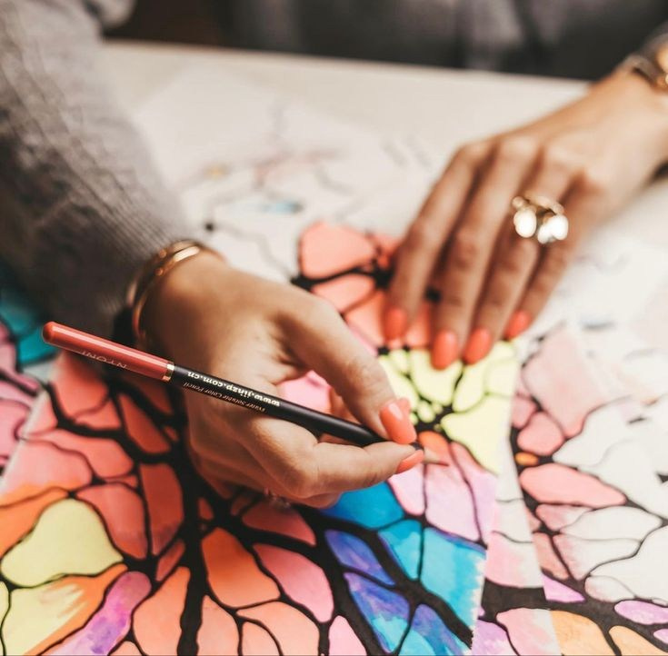 Мудборд для специалист по нейрографике