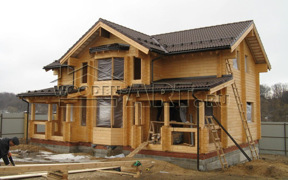 «Александров» 223 кв. м. Проекты деревянных домов