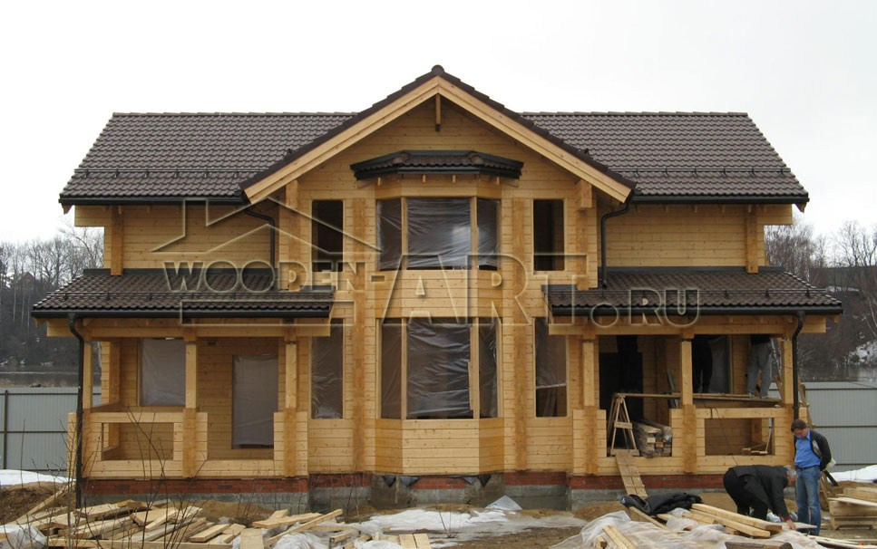 «Александров» 223 кв. м. Проекты деревянных домов