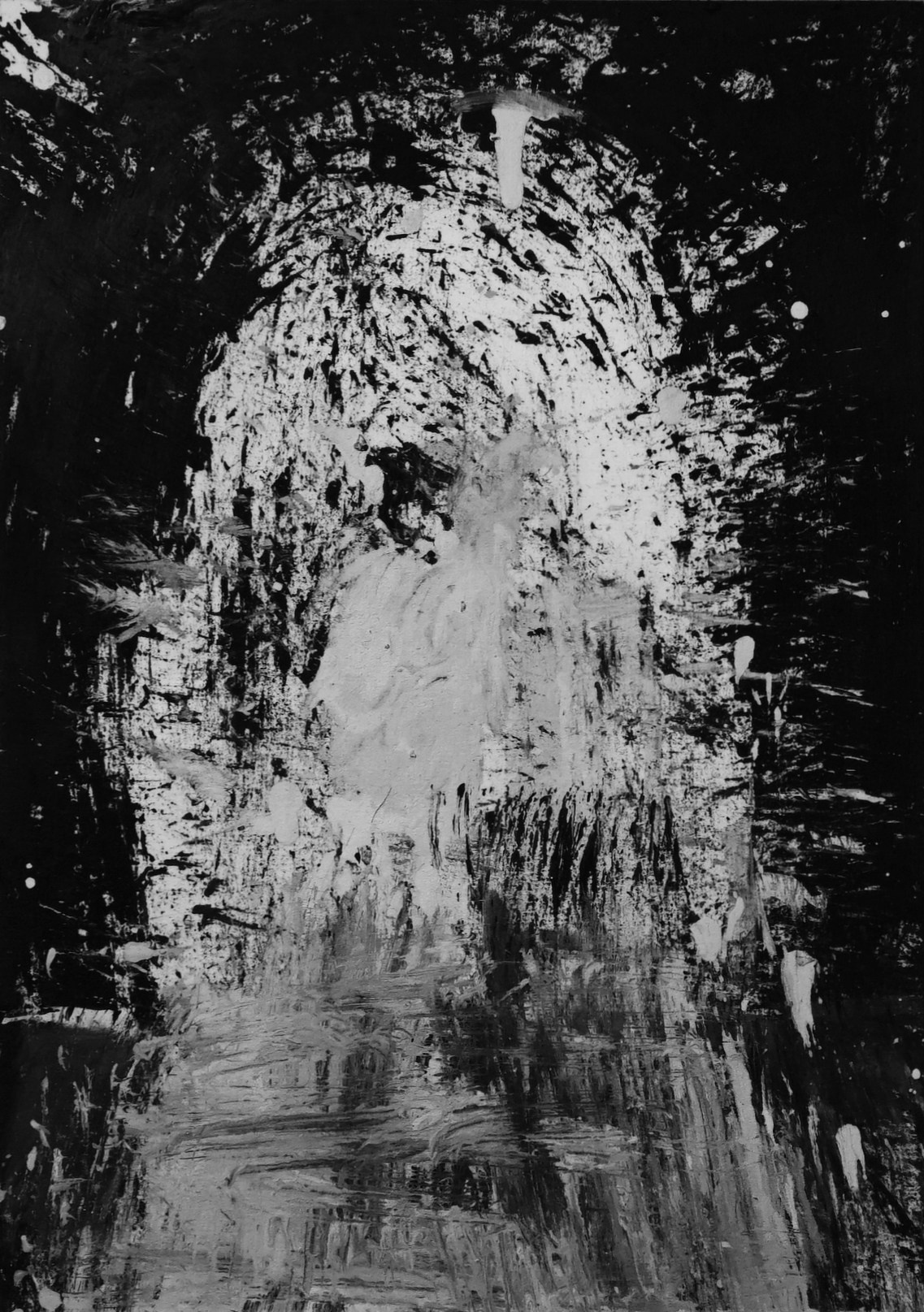 Возвращение блудного сына. Бумага масло, 30×20 см, 2025