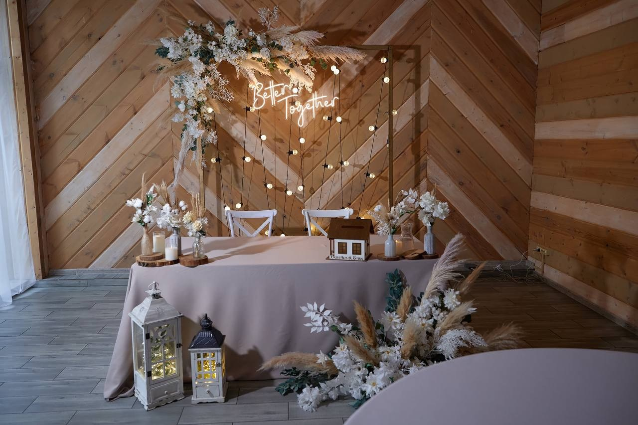 Бохо. Подрядчики и друзья сети свадебных площадок House for wedding