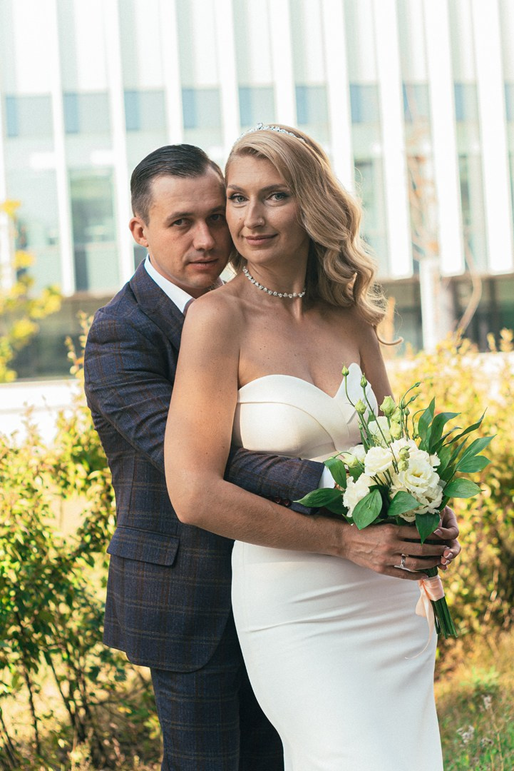 Свадебная фотосъемка в кабриолете в Москве. Жуков Илья свадебный фотограф в Москве