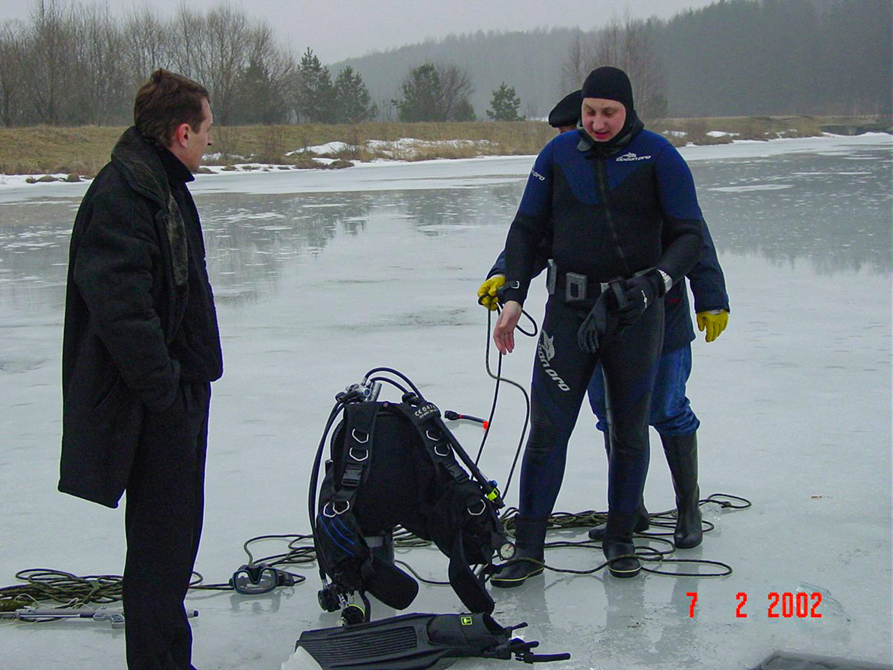 Курс Ice Diver. Дайвинг-клуб «Капитан Морган», Беларусь