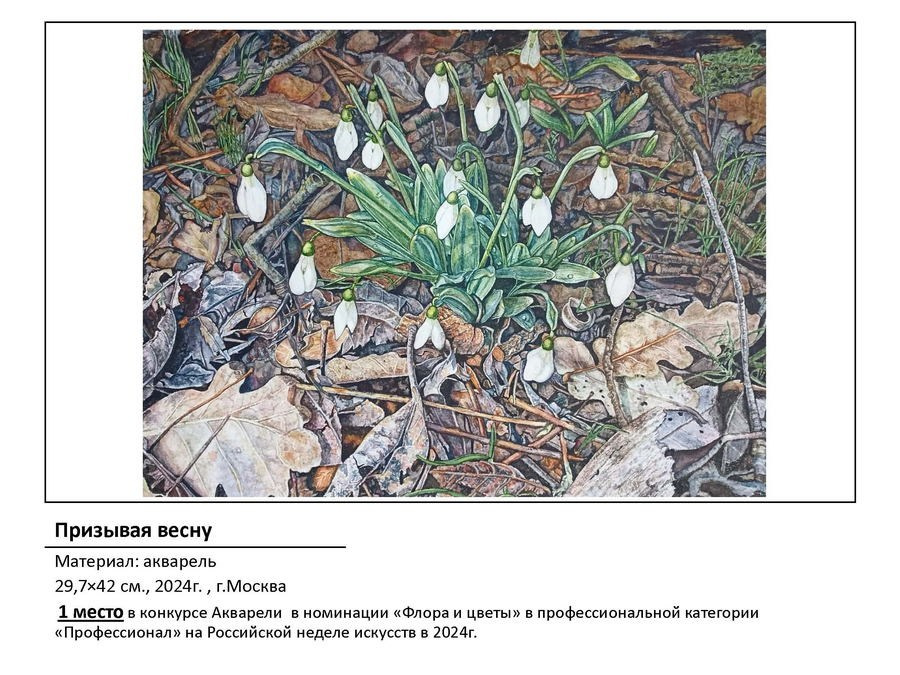 Лазаренко Мария Викторовна. Галерея участников Российской Премии Искусств