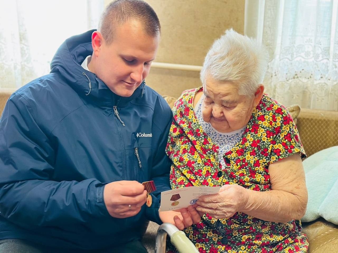 Торжественное вручение юбилейных медалей в честь 80-летия Победы. Новотитаровский Дом культуры