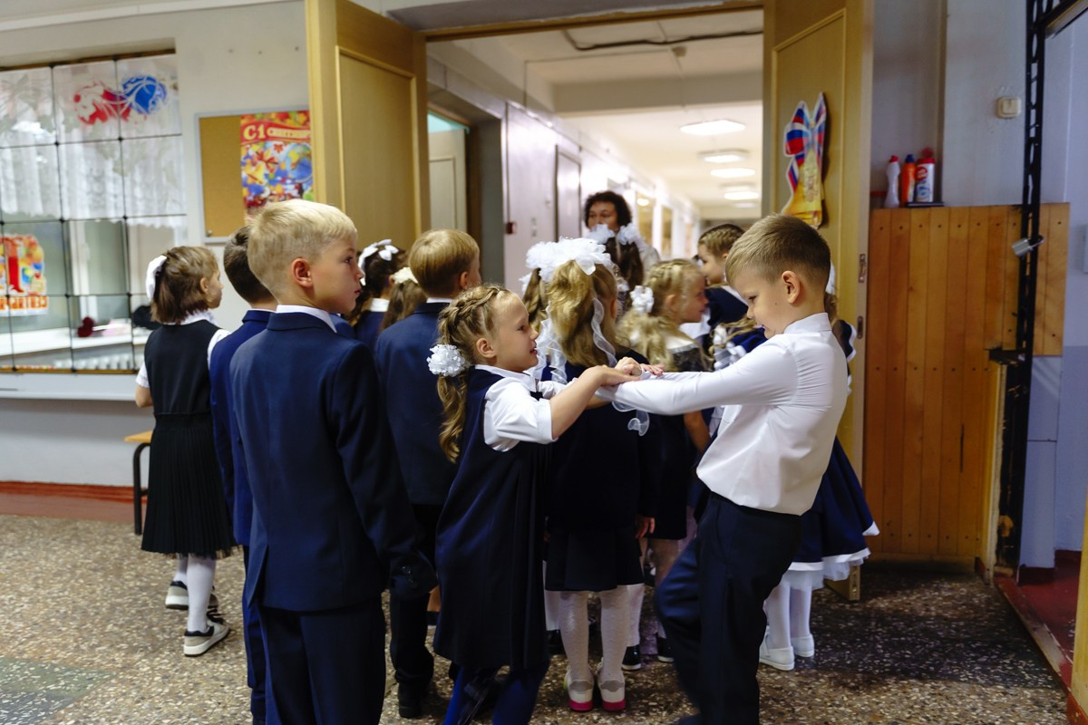 1 Сентября Василисы. Репортажный и семейный фотограф в Санкт-Петербурге Тарас Марченко