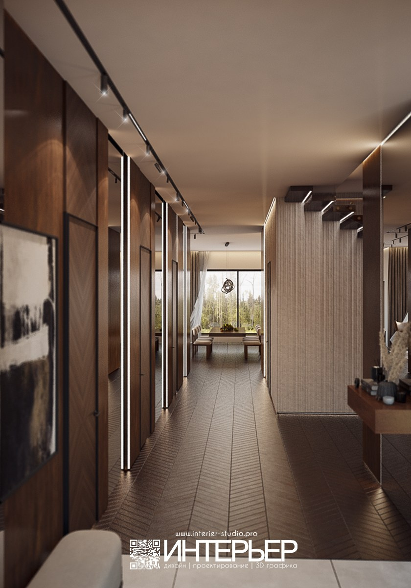 Дизайн-проект дома Тамирлана и Айшат. Корректировки по 3D визуализации гостиной-кухни-прихожей. Дизайн интерьера, 3D визуализация и 3D моделирование. Создание проектов и чертежей. КМВ: Кисловодск, Пятигорск, Ессентуки и удаленно