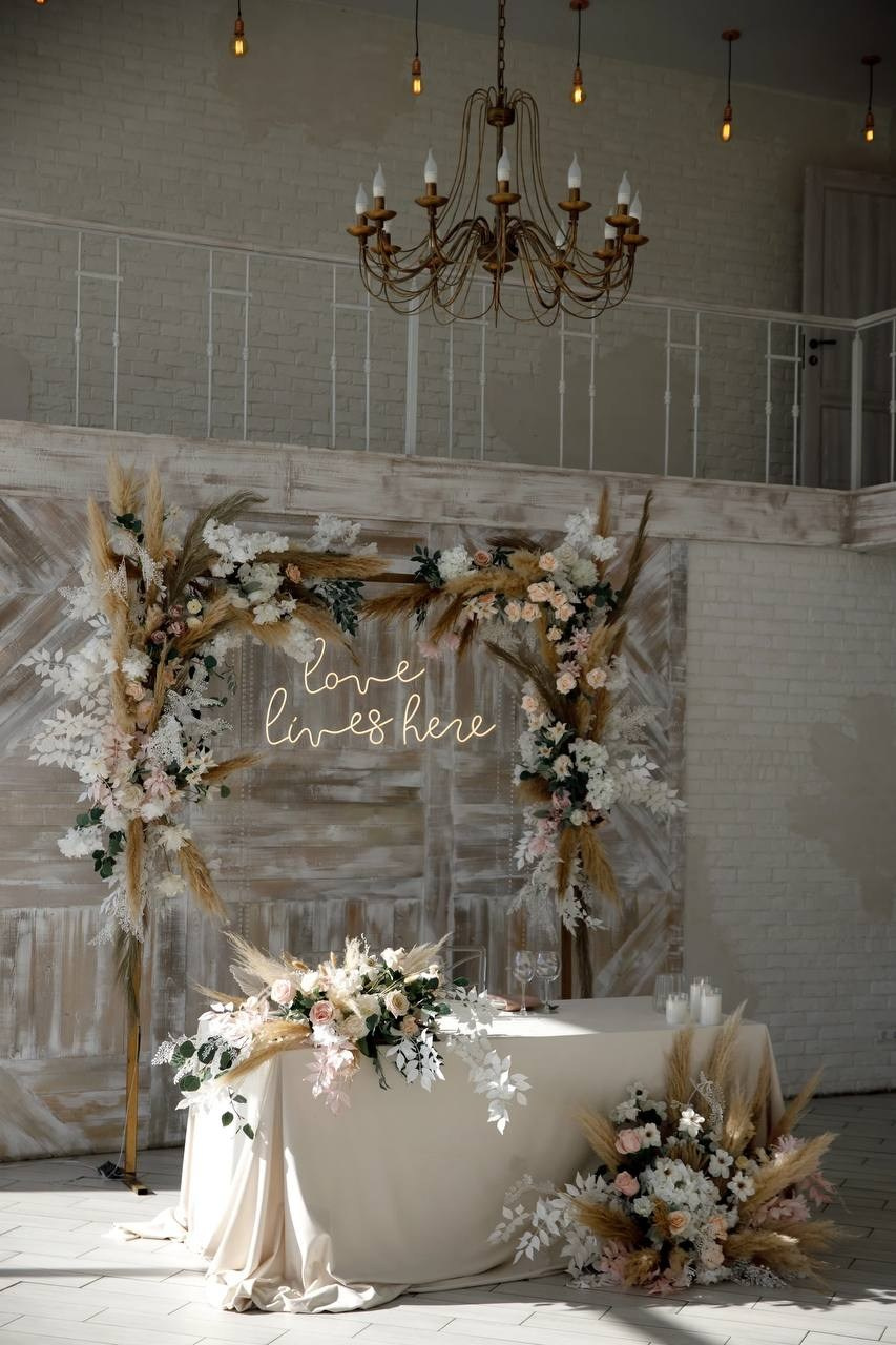 Бохо. Подрядчики и друзья сети свадебных площадок House for wedding