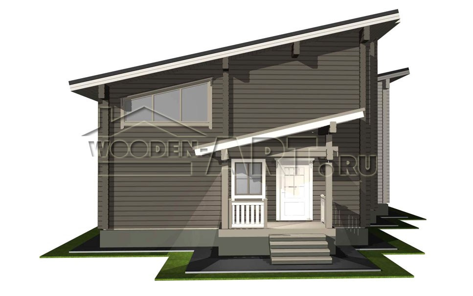 «Знаменское» 365 кв. м. Проекты деревянных домов