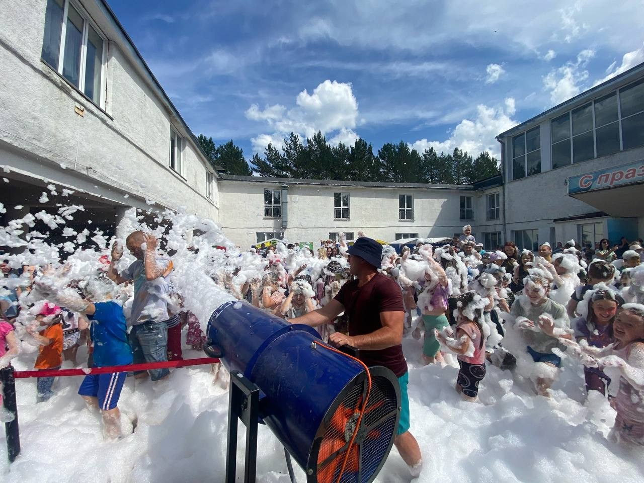 Пенное шоу В Новосибирске, Барнауле, Томске, Кемерово, Алтай