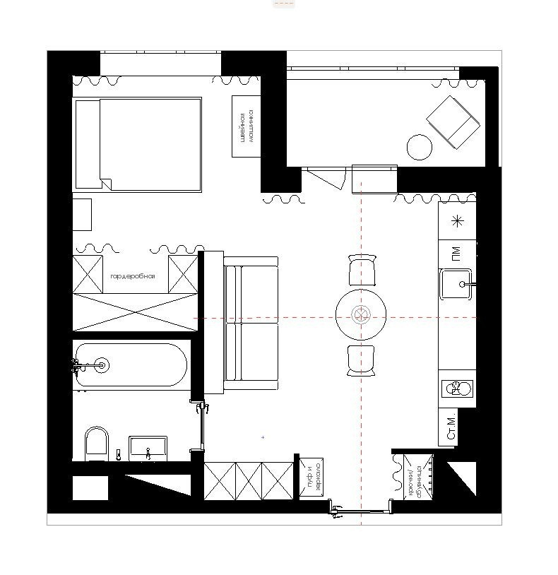 Квартира в ЖК «Рассказово» г. Москва. Дизайнер интерьера вашего дома мечты