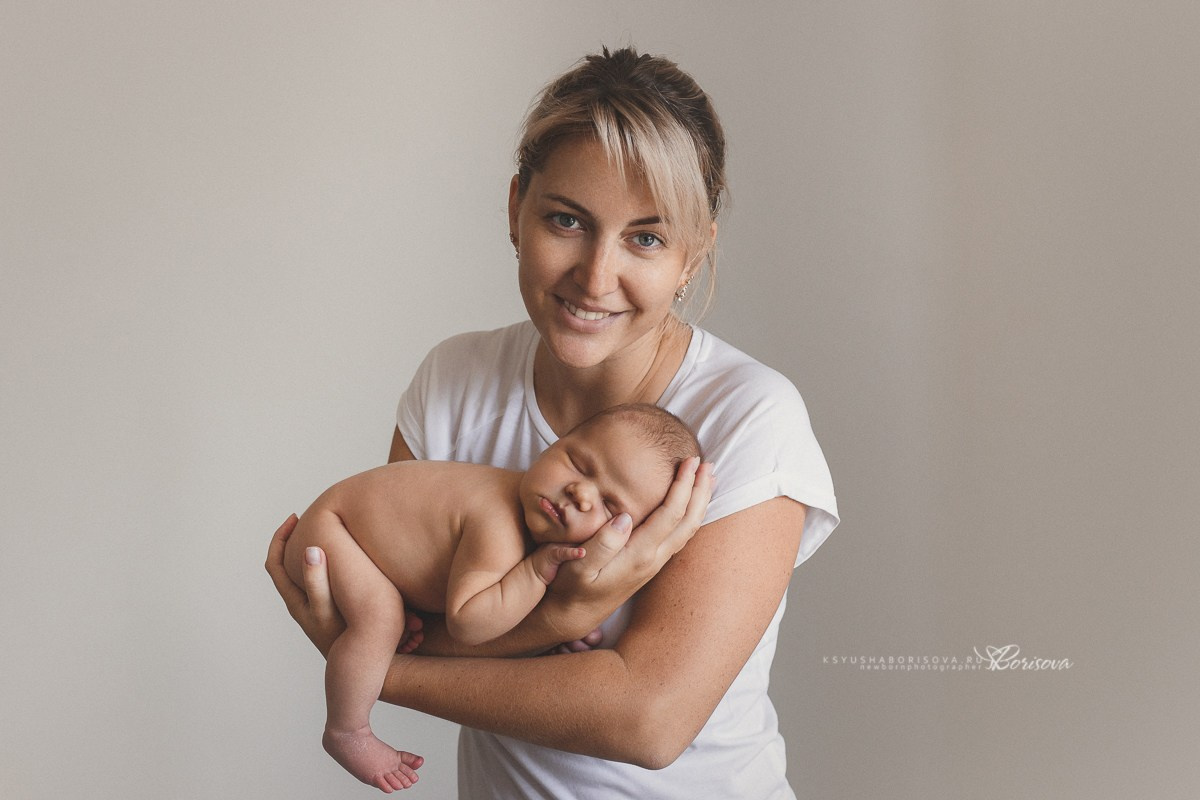 Фото с Родителями (ньюборн). Фотограф новорожденных в Магнитогорске Ксюша Борисова