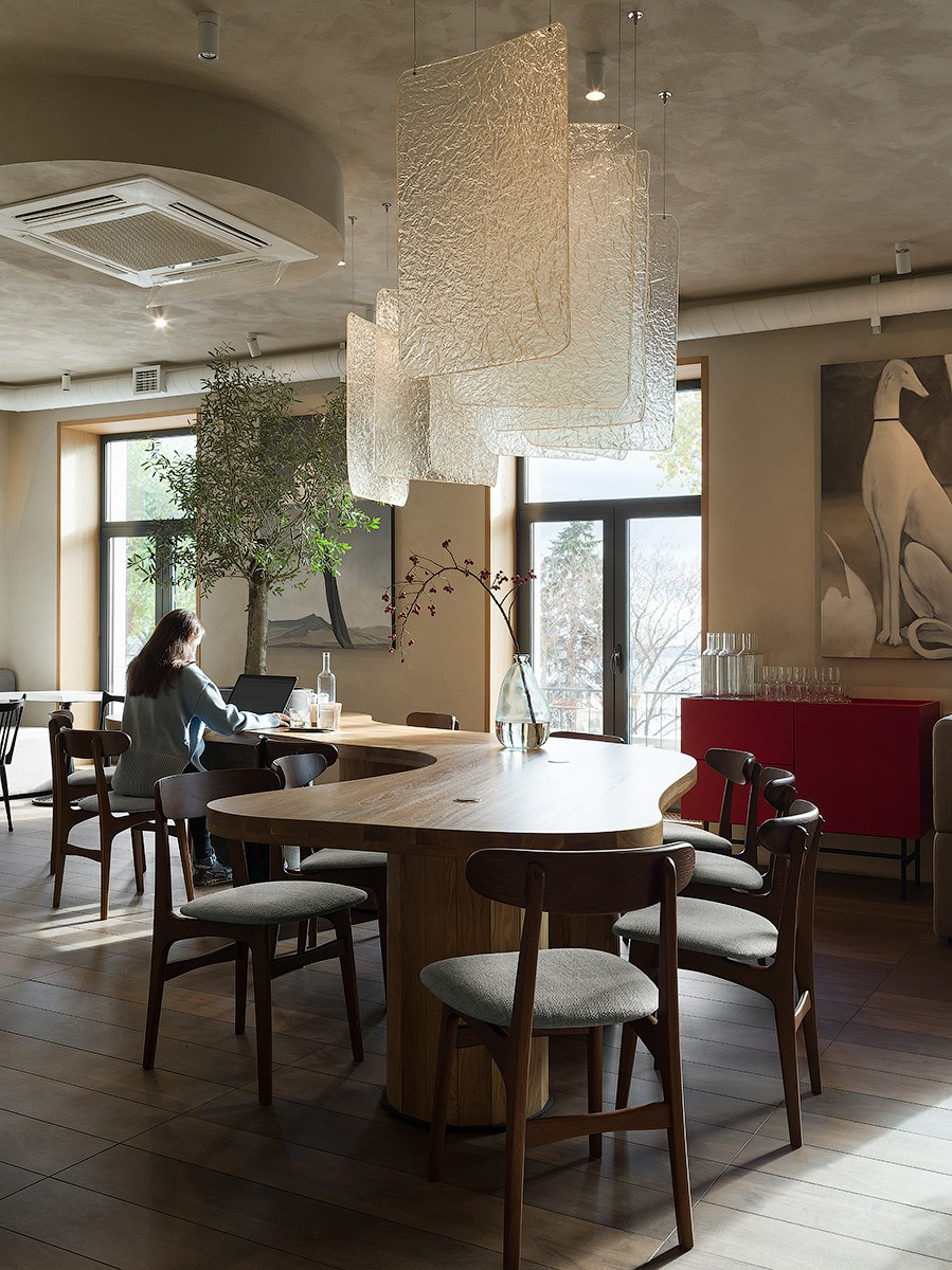 EMBER Cafe in Saratov Russia designed by QUADRUM STUDIO