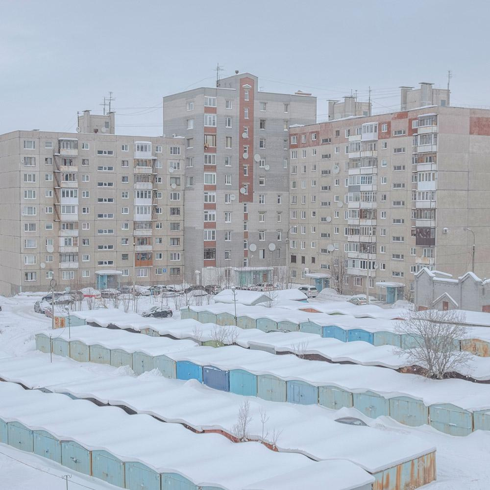View from the window of a house in the uptown.