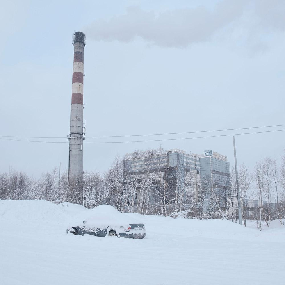 Murmansk’s household waste incineration plant.