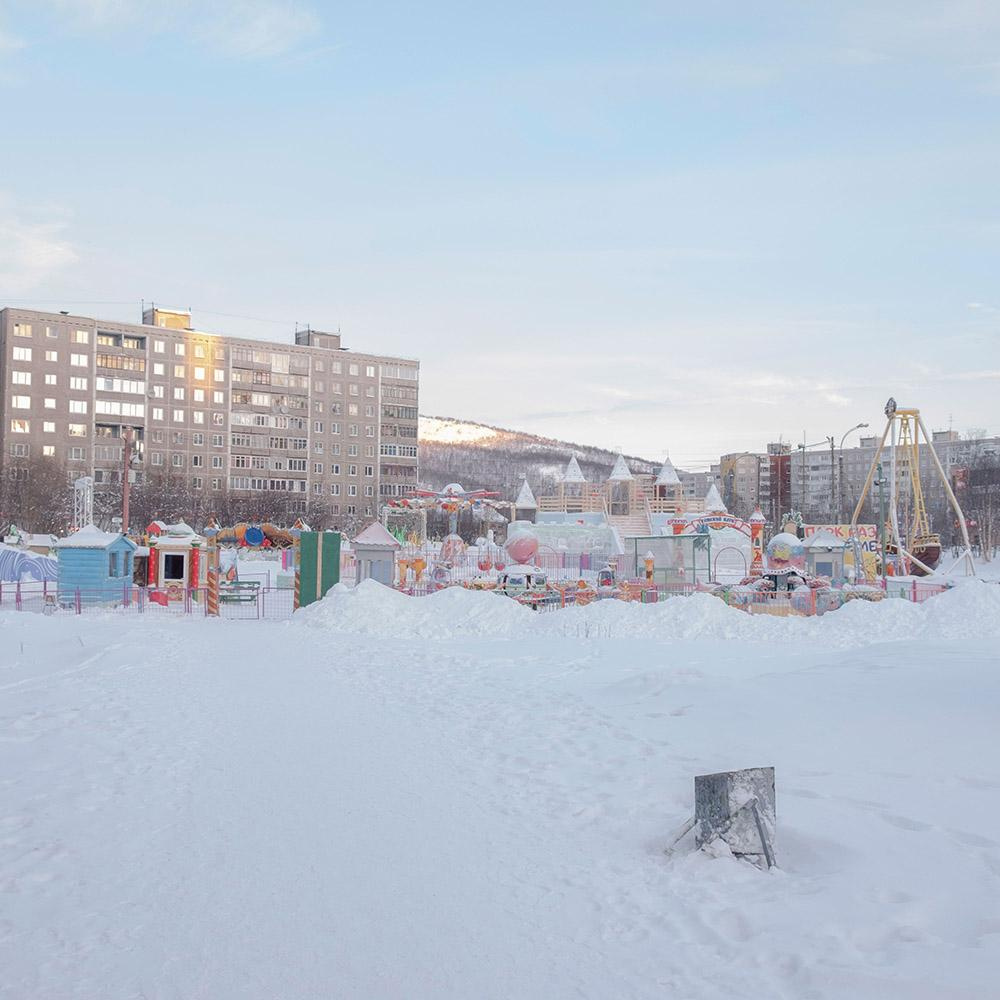 Street in Murmansk.