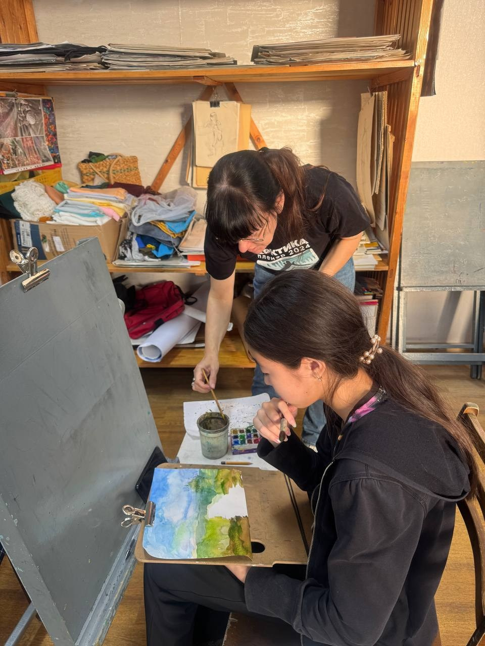 2025 г. город Элиста, Республика Калмыкия. Ефремова Ольга. Художник