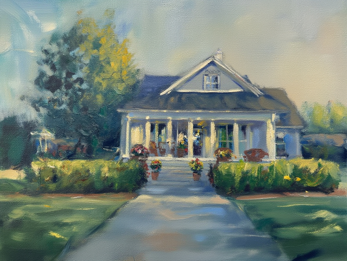 THE PROCESS. Exclusive Closing Gifts for Top Realtors | Custom House Portraits by Yulia Yurchevskaya