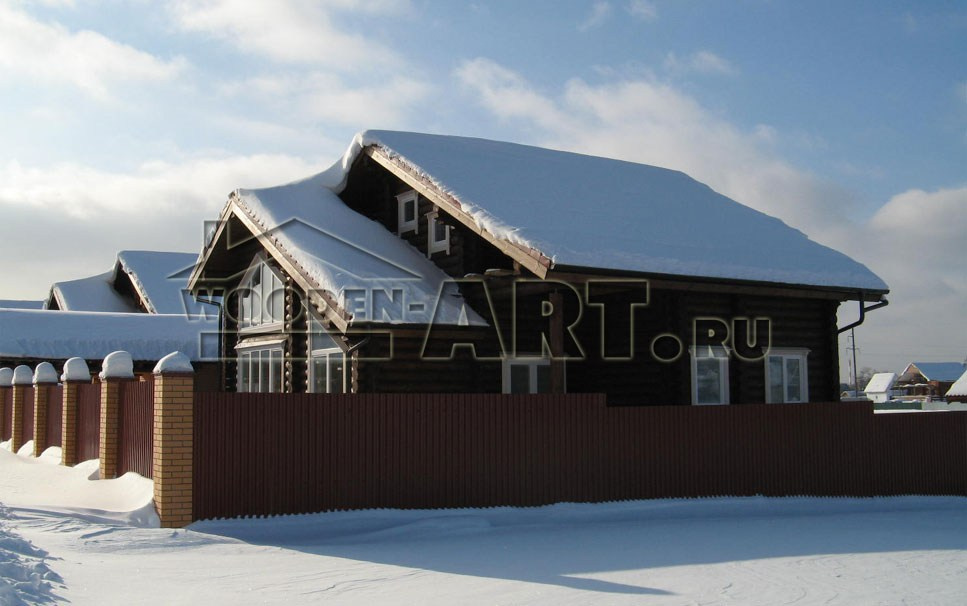 «Малые вяземы» 206 кв. м. Проекты деревянных домов