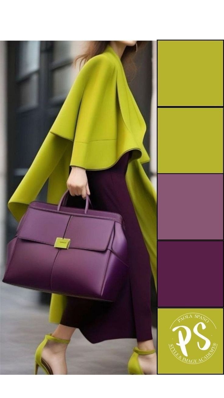 Сочетания цветов в одежде