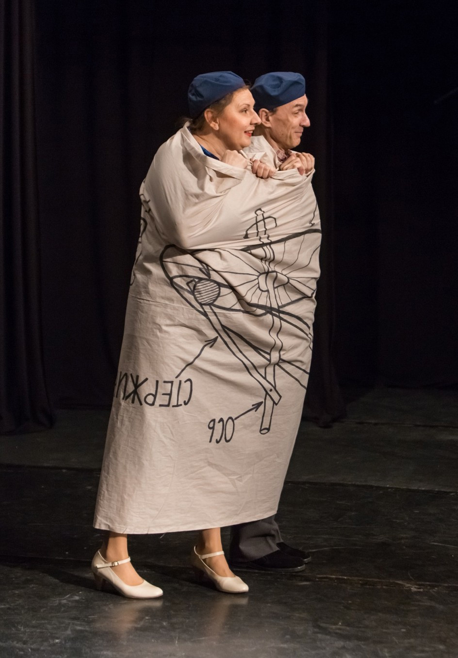 «Восхитительные истории парикмахера Наконечникова» спектакль, комедия. Театр "Палитра" режиссёр - Владимир Сабельфельд