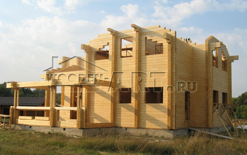 «Прохорово» 299 кв. м. Проекты деревянных домов