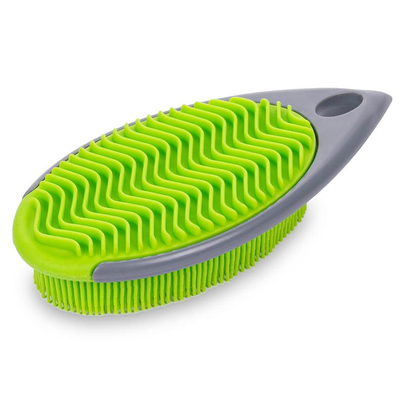 Щетка пластиковая зеленая