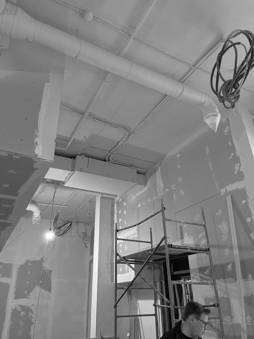 Plain Coffee Moscow in Moscow Russia designed by QUADRUM STUDIO